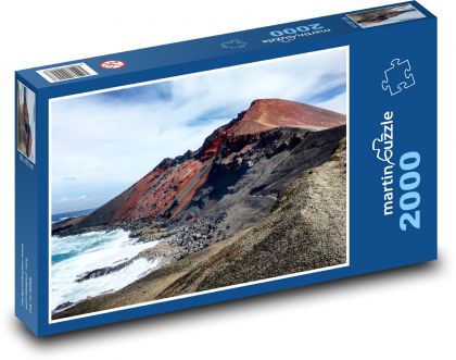 Sopka - Lanzarote, Španielsko - Puzzle 2000 dielikov, rozmer 90x60 cm 