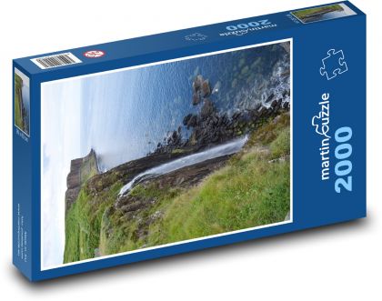 Isle of Skye - Waterfall, Scotland - Puzzle 2000 pieces, size 90x60 cm 