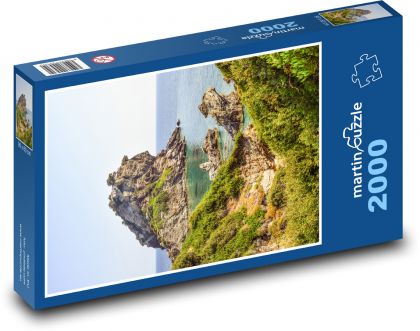 Grecja - Skopelos, morze - Puzzle 2000 elementów, rozmiar 90x60 cm