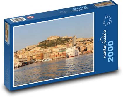 Mediterranean Sea,  city - Puzzle 2000 pieces, size 90x60 cm 
