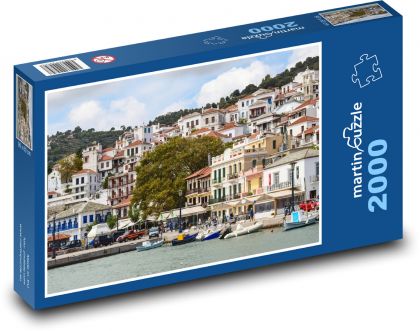 Řecko - Skopelos, Ostrov - Puzzle 2000 dílků, rozměr 90x60 cm