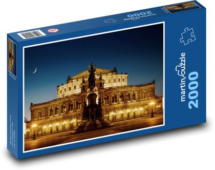 Semperoper - Oper, Dresden - Puzzle - 2000 Teile
