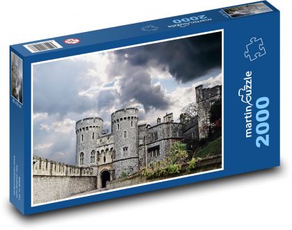Hrad - budova, architektura - puzzle 2000 dílků