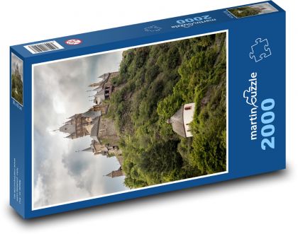 Hrad - Cochem, Německo - puzzle 2000 dílků