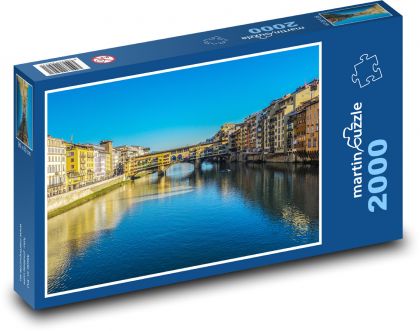 Ponte Vecchio - Brücke in Florenz, Italien - Puzzle - 2000 Teile