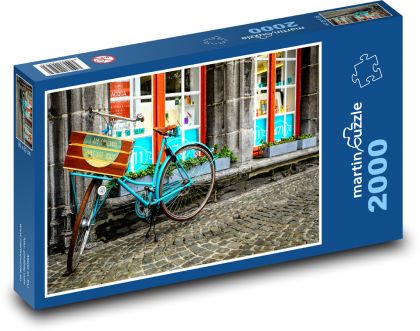 Fahrrad - Belgien, Straßen - Puzzle - 2000 Teile