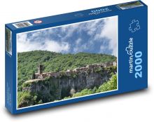 Castellfollit de la Roca - Španělsko, vesnice Puzzle 2000 - 90x60 cm