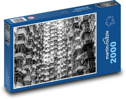 Hong Kong - China, city - Puzzle 2000 pieces, size 90x60 cm 