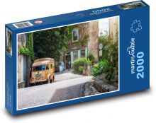 Droga - ulica, pojazd Puzzle 2000 elementów - 90x60 cm