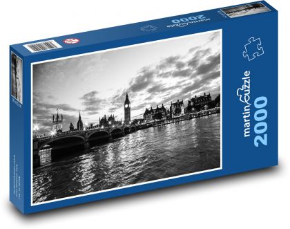 Palace of Westminster - Big Ben, London - Puzzle 2000 pieces, size 90x60 cm 
