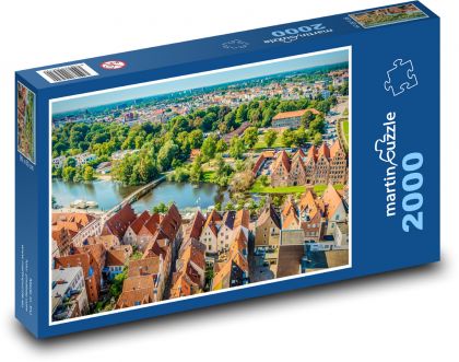 Lübeck - Deutschland, Stadt - Puzzle - 2000 Teile