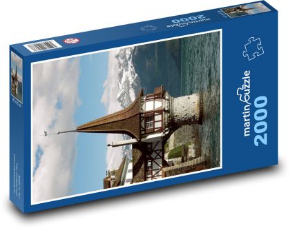 Oberhofen - Schloss, Schweiz - Puzzle - 2000 Teile