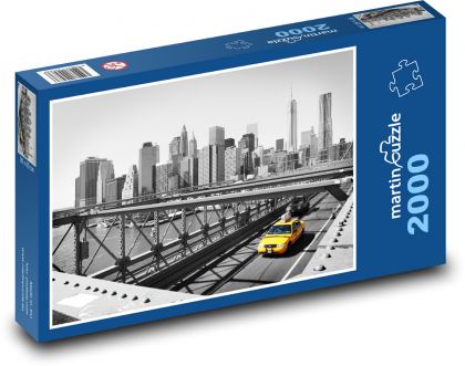 Yellow Taxi - New York City - Puzzle - 2000 Teile