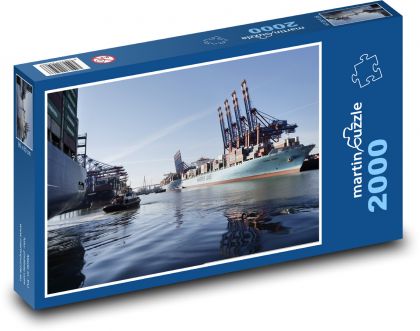 Container - Hamburg, Hafen - Puzzle - 2000 Teile