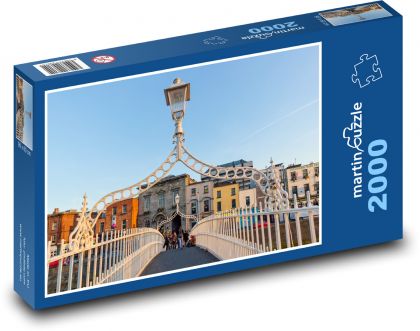 Dublin Bridge, Ireland - Puzzle 2000 pieces, size 90x60 cm 