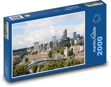 Vilnius - Litauen, Stadt - Puzzle - 2000 Teile