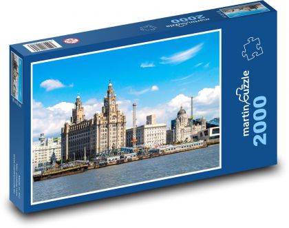 Liverpool - England, city - Puzzle 2000 pieces, size 90x60 cm 