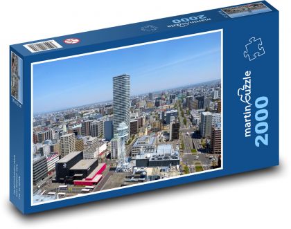 Japonsko - Sapporo, Hokkaido - Puzzle 2000 dílků, rozměr 90x60 cm