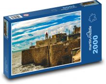 Akko - Izrael, moře Puzzle 2000 dílků - 90 x 60 cm