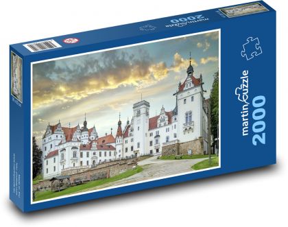 Zámek Boitzenburg - Berlin, Německo - puzzle 2000 dílků