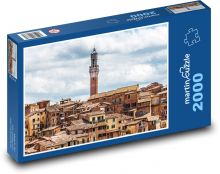 Siena - Itálie, město Puzzle 2000 dílků - 90 x 60 cm