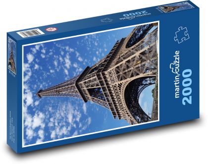 Eiffelova věž - Francie, Paříž - puzzle 2000 dílků