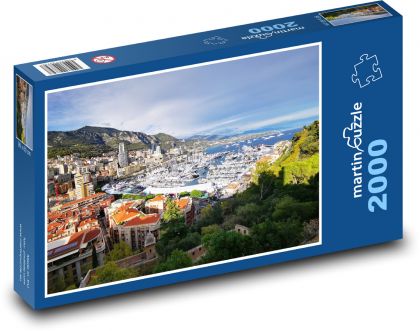 Hafen - Yachten, Monaco - Puzzle - 2000 Teile