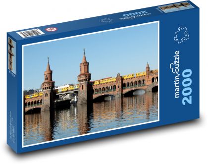 Berlín, Nemecko - Puzzle 2000 dielikov, rozmer 90x60 cm 