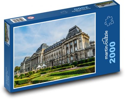 Royal Palace Brussels, architecture, buildings - Puzzle 2000 pieces, size 90x60 cm 