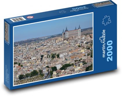 Toledo - Spain, Old Town - Puzzle 2000 pieces, size 90x60 cm 
