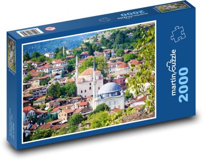 Budovy - mešity, minarety - Puzzle 2000 dielikov, rozmer 90x60 cm 