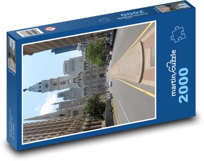 Philadelphia - Stadtzentrum, Stadt - Puzzle - 2000 Teile
