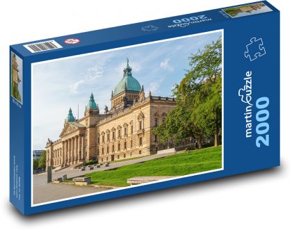 Spolkový správny súd - Lipsko - Puzzle 2000 dielikov, rozmer 90x60 cm 