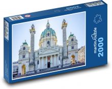 Wiedeń - Austria, Karlskirche Puzzle 2000 elementów - 90x60 cm