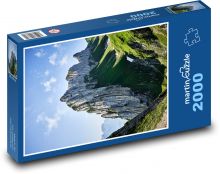 Hory - Appenzell, Švýcarsko Puzzle 2000 dílků - 90 x 60 cm