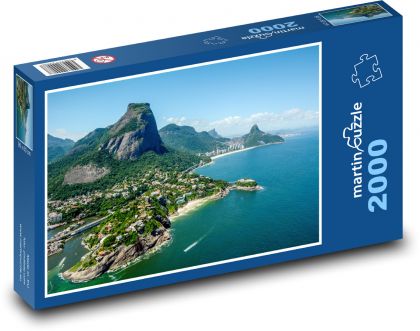 Brazília - Rio de Janeiro - Puzzle 2000 dielikov, rozmer 90x60 cm 