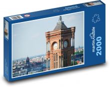 Berlin - wieża, ratusz Puzzle 2000 elementów - 90x60 cm