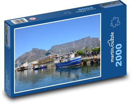 Přístav - Kapské město, Jižní Afrika - puzzle 2000 dílků