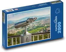 Fernglas - Aussichtsturm Puzzle 2000 Teile - 90 x 60 cm