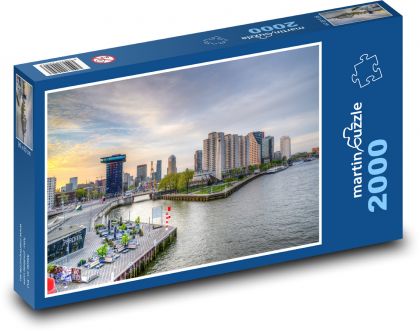 Rotterdam - Holandsko - Puzzle 2000 dielikov, rozmer 90x60 cm 