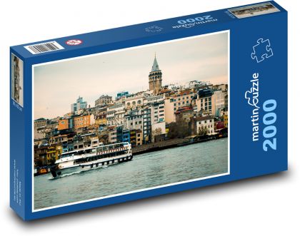 Galata - Turecko, Istambul - puzzle 2000 dílků