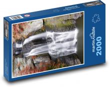 Waterfall - running water Puzzle 2000 pieces - 90 x 60 cm