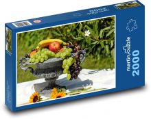 Mísa ovoce - vinná réva Puzzle 2000 - 90x60 cm