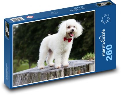 Hund - Pudel - Puzzle - 260 Teile