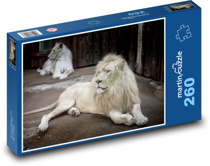 Majestát Bieleho leva - Puzzle 260 dielikov, rozmer 41x28,7 cm