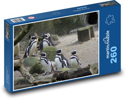 Penguin - Puzzle 260 dielikov, rozmer 41x28,7 cm