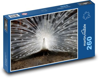 Peacock - Puzzle 260 dielikov, rozmer 41x28,7 cm