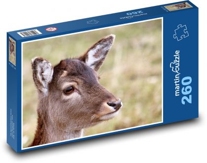 Deer - doe - Puzzle 260 pieces, size 41x28.7 cm 