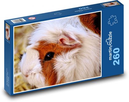 Chlpaté morča - Puzzle 260 dielikov, rozmer 41x28,7 cm