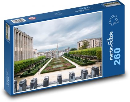 Belgium - Brussels - Puzzle 260 pieces, size 41x28.7 cm 